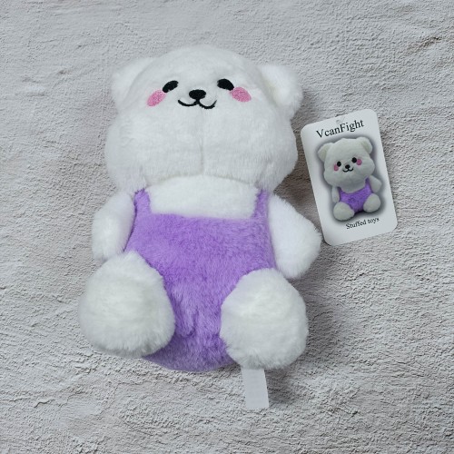 VcanFight Bear Stuffed Toy – Soft Plush Teddy Bear for Kids and Adults, Perfect for Cuddling and Gifting